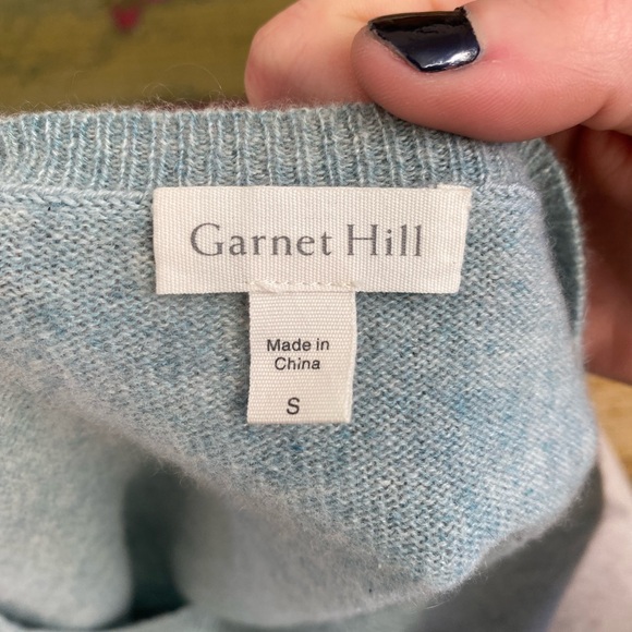 Cashmere Sweater with Ruffle Hem - Picture 4 of 4